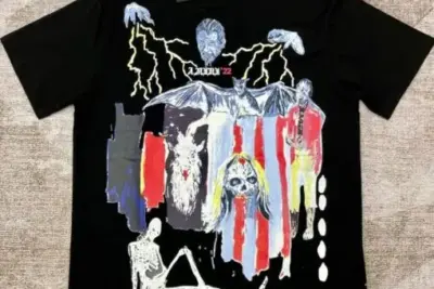 Amiri graphic-Print Short-Sleeve T-Shirt Black