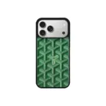 Goyard iPhone Case Green