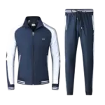 Lacoste Tracksuit Navy Blue/White