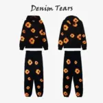 Denim Tears Flora Tracksuit Black
