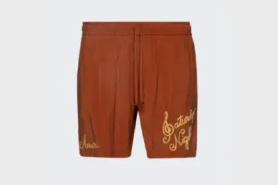 Amiri Saturday Night Short Burnt Orange