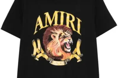 AMIRI Lion T-shirt black/multicolor