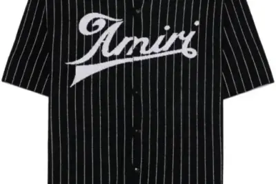 AMIRI Pinstriped Shirt Black