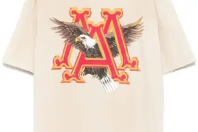 AMIRI Vintage Ma Eagle T-shirt light beige