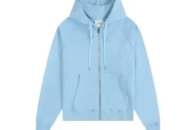 Ami Paris Hoodie Sky Blue