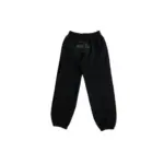 Corteiz Sweatpants Black With Gray Logo