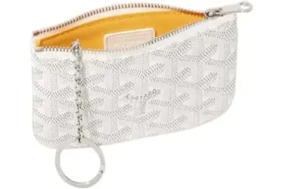 Goyard Sénat Nano Key Pouch White