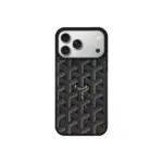Goyard iPhone Case Black