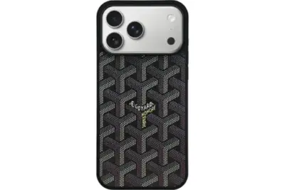 Goyard iPhone Case Black