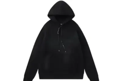 Amiri Washed Finish Hooodie Black