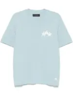 AMIRI playera Three Star T-shirt sky blue