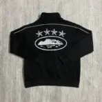 Corteiz Reflective Star Print Tracksuit Black - Image 3