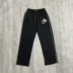 Corteiz Velour Reflective Tracksuit Black - Image 2