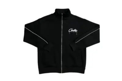 Corteiz Alcatraz Reflective Jacket Black