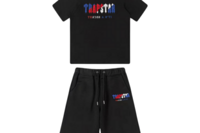 Trapstar Short Set Black
