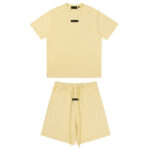 Essentials Short Set Cream White