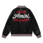 Amiri Embroidered Logo Black Jacket - Image 2
