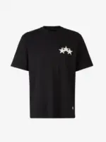 AMIRI THREE STAR T-SHIRT BLACK