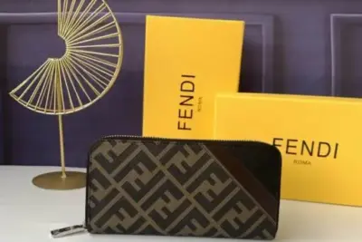 Fendi FF Logo Wallet Clearance