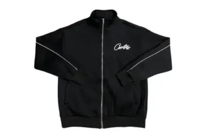 Corteiz Alcatraz Reflective Jacket Black