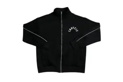 Corteiz Alcatraz Reflective Jacket Black