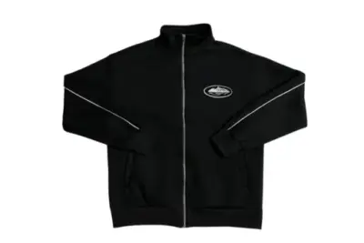 Corteiz Alcatraz Reflective Jacket Black