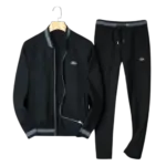 Lacoste Tracksuit Grey Border/Black