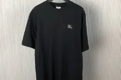Burberry Logoed T-shirt Black