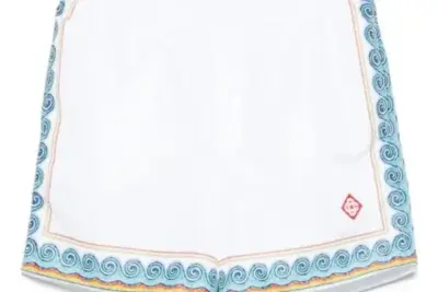 CASABLANCA Greca Wave swim shorts