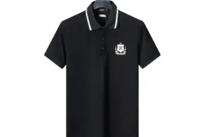 Amiri Polo Black Shirt