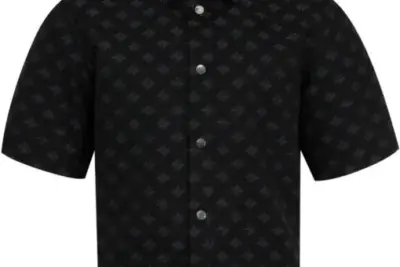 AMIRI Ma Quad Jacquard Shirt Black