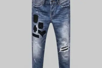 Amiri Jeans Fade Blue
