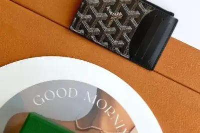 Goyard Bourbon Zipped Card Holder