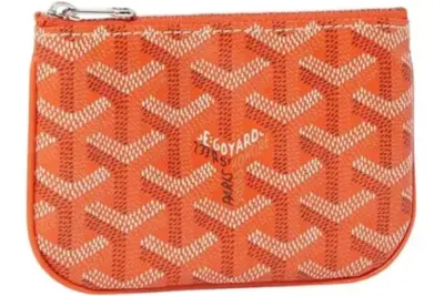 Goyard Sénat Nano Key Pouch Orange