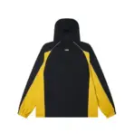 Corteiz Spring Windbreaker Jacket Black Yellow - Image 2