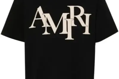 AMIRI logo print t-shirt black