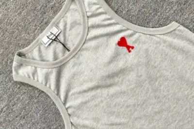 Ami De Coeur Tank Top Grey