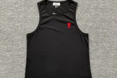 Ami De Coeur Tank Top Black