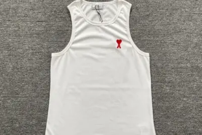 Ami De Coeur Tank Top White