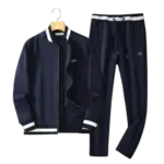 Lacoste Zip-Up Tracksuit Navy Blue