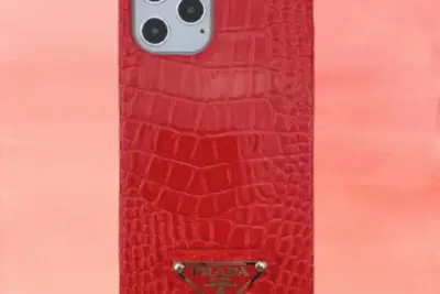 Prada iPhone Case Devil Wears Red Croc