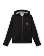 Casablanca Scuba Hooded Sweatshirt Black