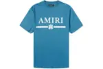 AMIRI MA Bar Logo T-Shirt Tee Teal