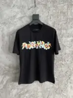 Amiri Cotton T-Shirt Black