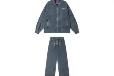 Corteiz Denim Suit Gray