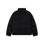 Corteiz Alcatraz Classic Hooded Down Puffer Jacket Black