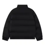 Corteiz Alcatraz Classic Hooded Down Puffer Jacket Black - Image 2