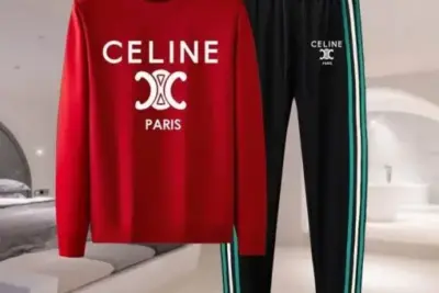 Celine Tracksuit Red/Black