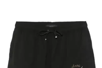 AMIRI Pool Cue Swim Shorts Black