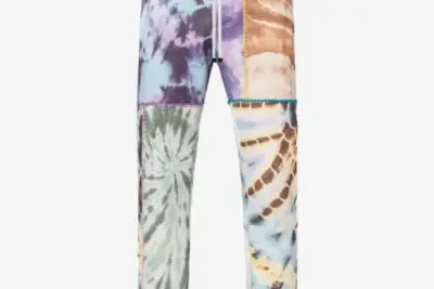 Amiri Tie Dye Patchwork Sweatpant Multicolor